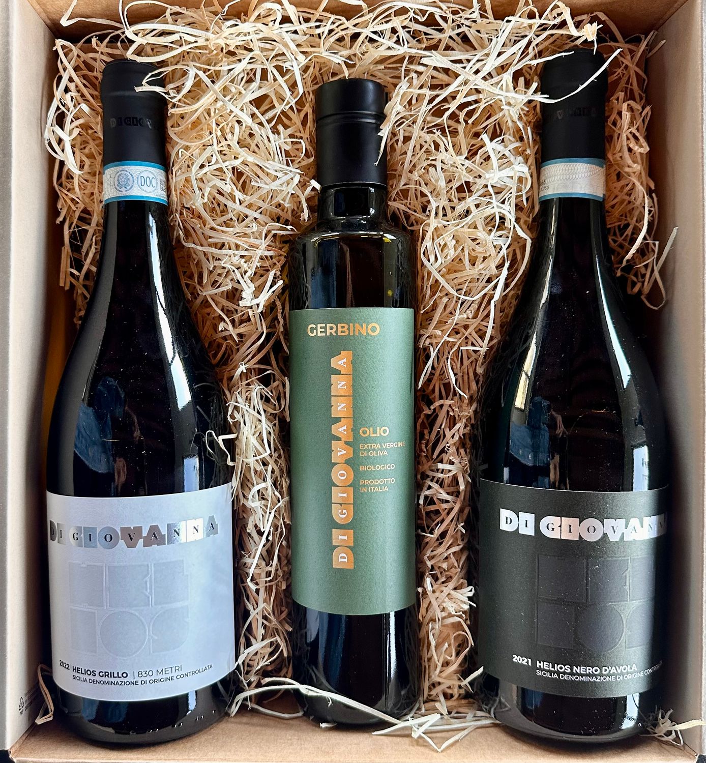 Flagship Wine &amp; Olive Oil Gift Box