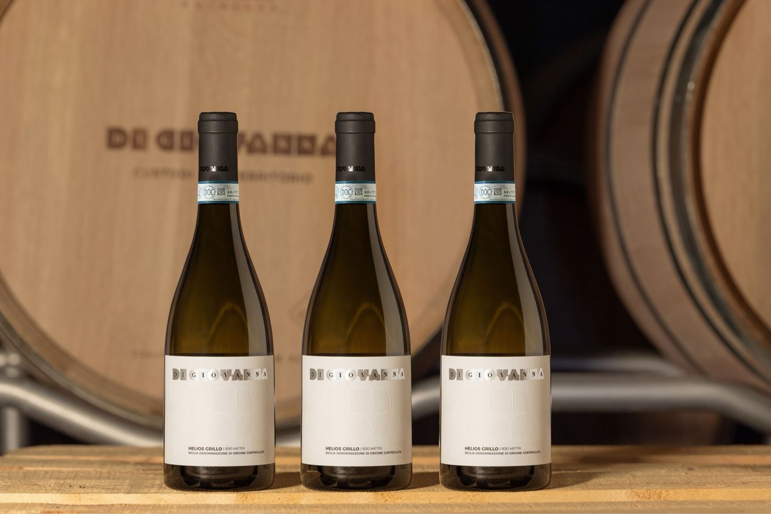 HELIOS Grillo 830 m. DOC Sicilia 2022 - 3 bottles