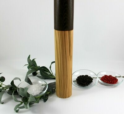 Gewürz-/ Salzmühle Olive/ Räuchereiche