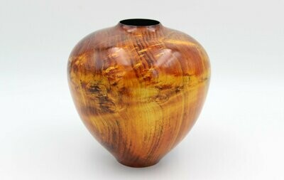 Vase aus Ahorn-Holz