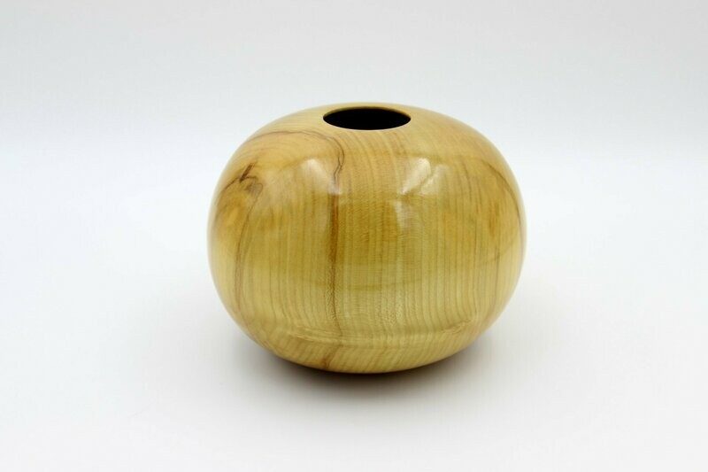 Vase aus Ahorn-Holz