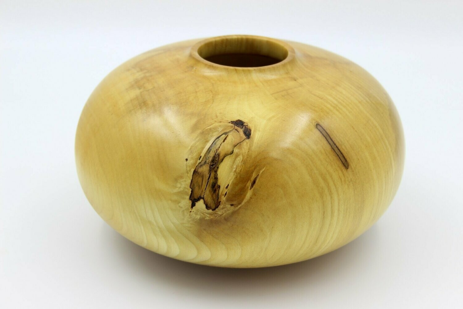 Vase aus Ahorn-Holz