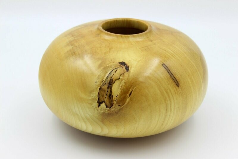 Vase aus Ahorn-Holz