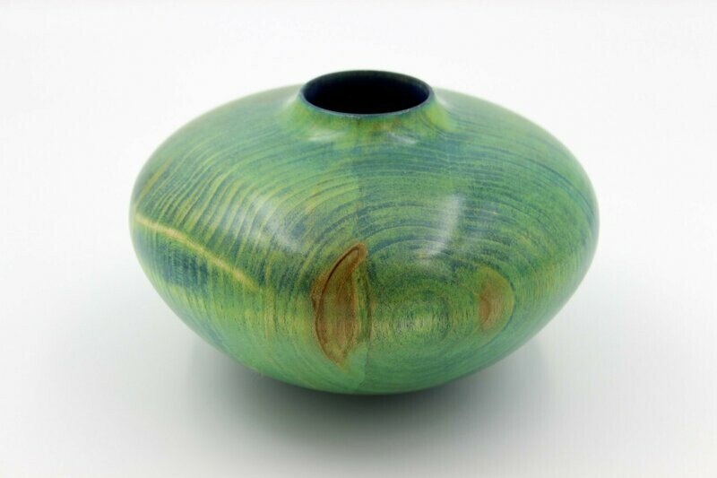 Vase aus Ahorn-Holz