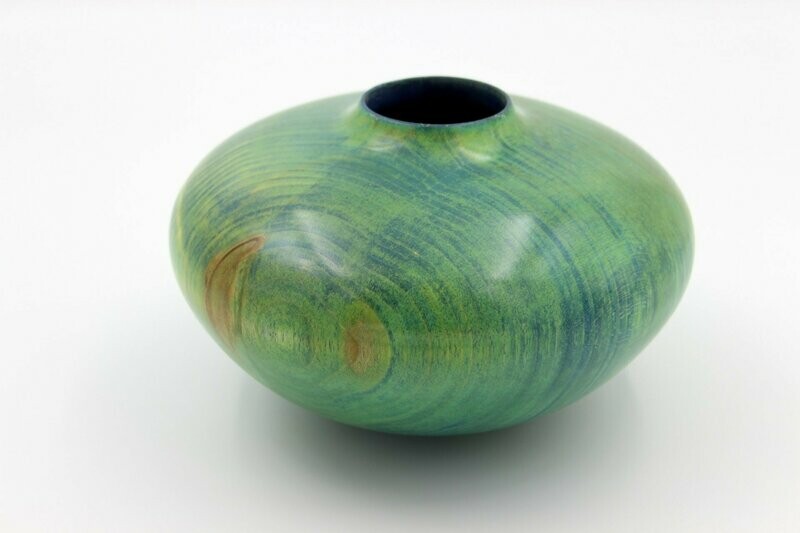 Vase aus Ahorn-Holz