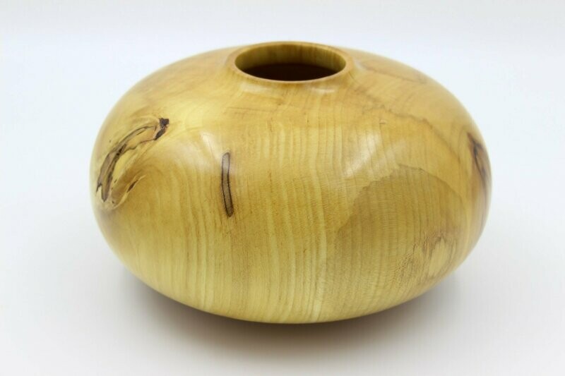 Vase aus Ahorn-Holz