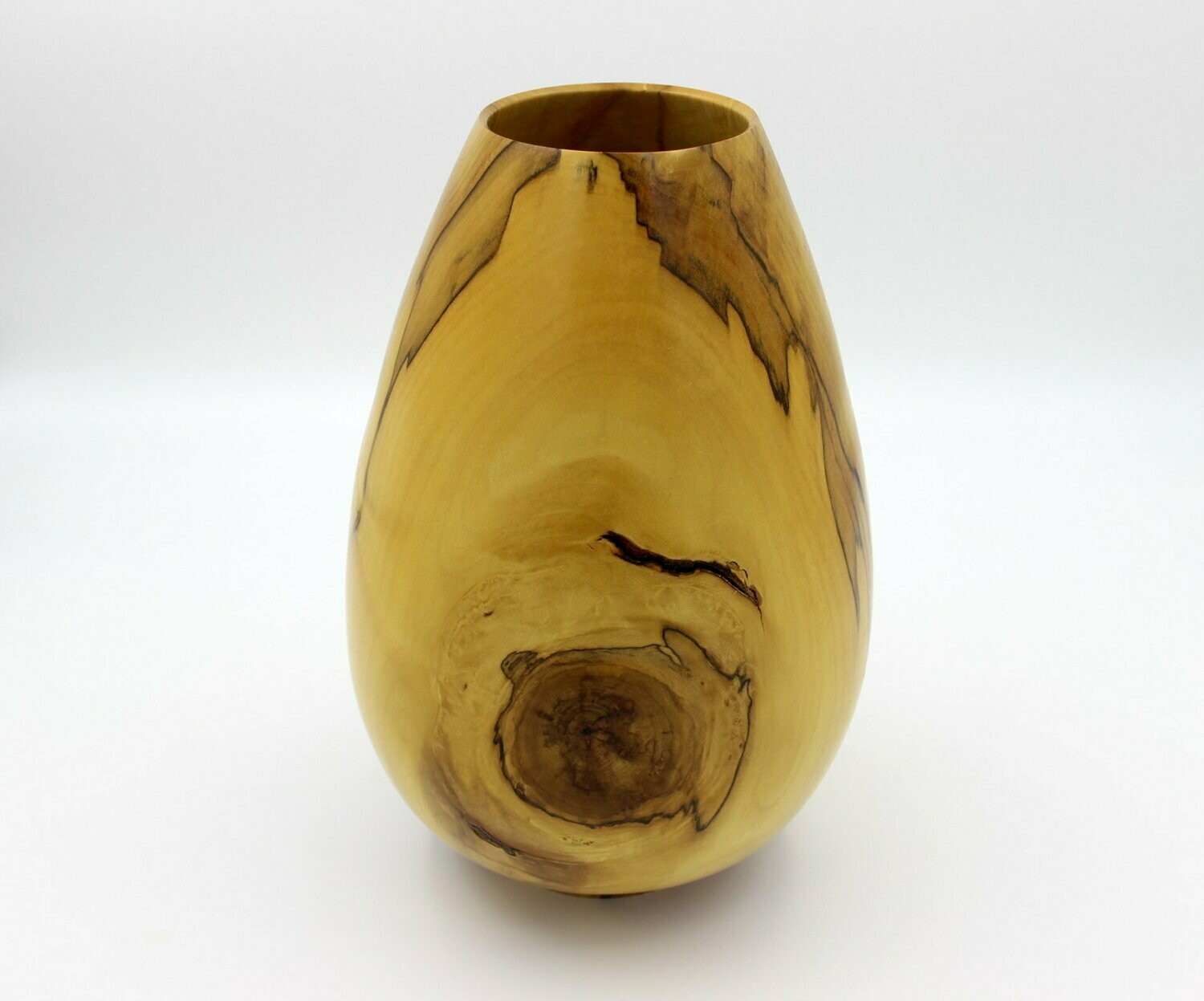 Vase aus Ahorn-Holz