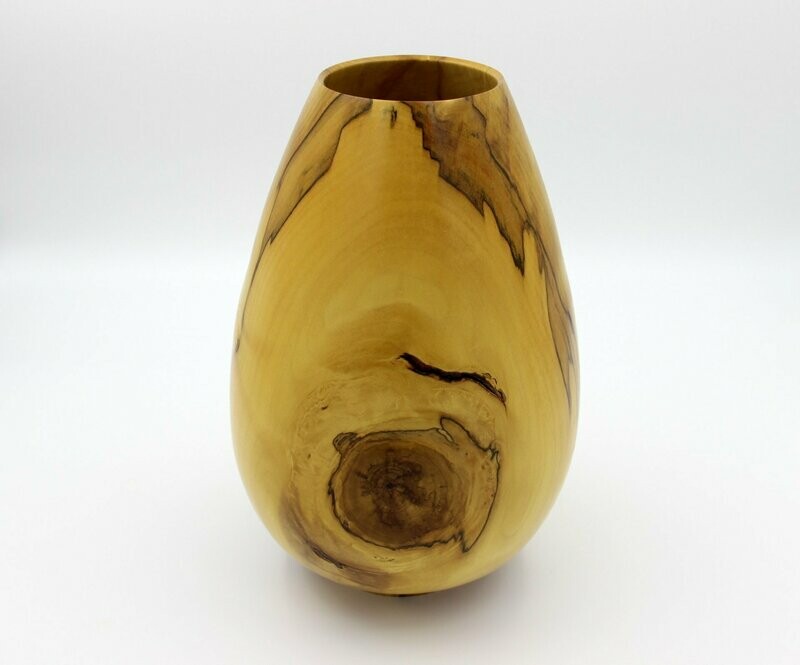 Vase aus Ahorn-Holz