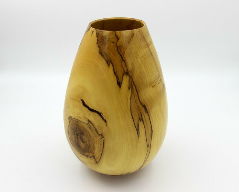 Vase aus Ahorn-Holz