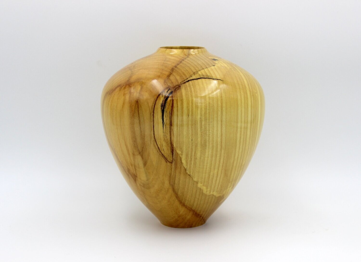 Vase aus Ahorn-Holz