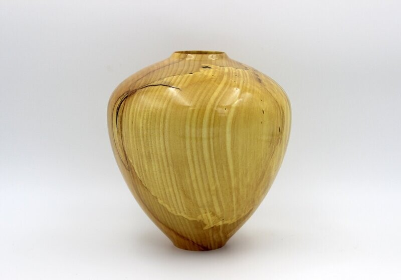 Vase aus Ahorn-Holz