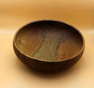 XXL-Obstschale aus Nussbaum