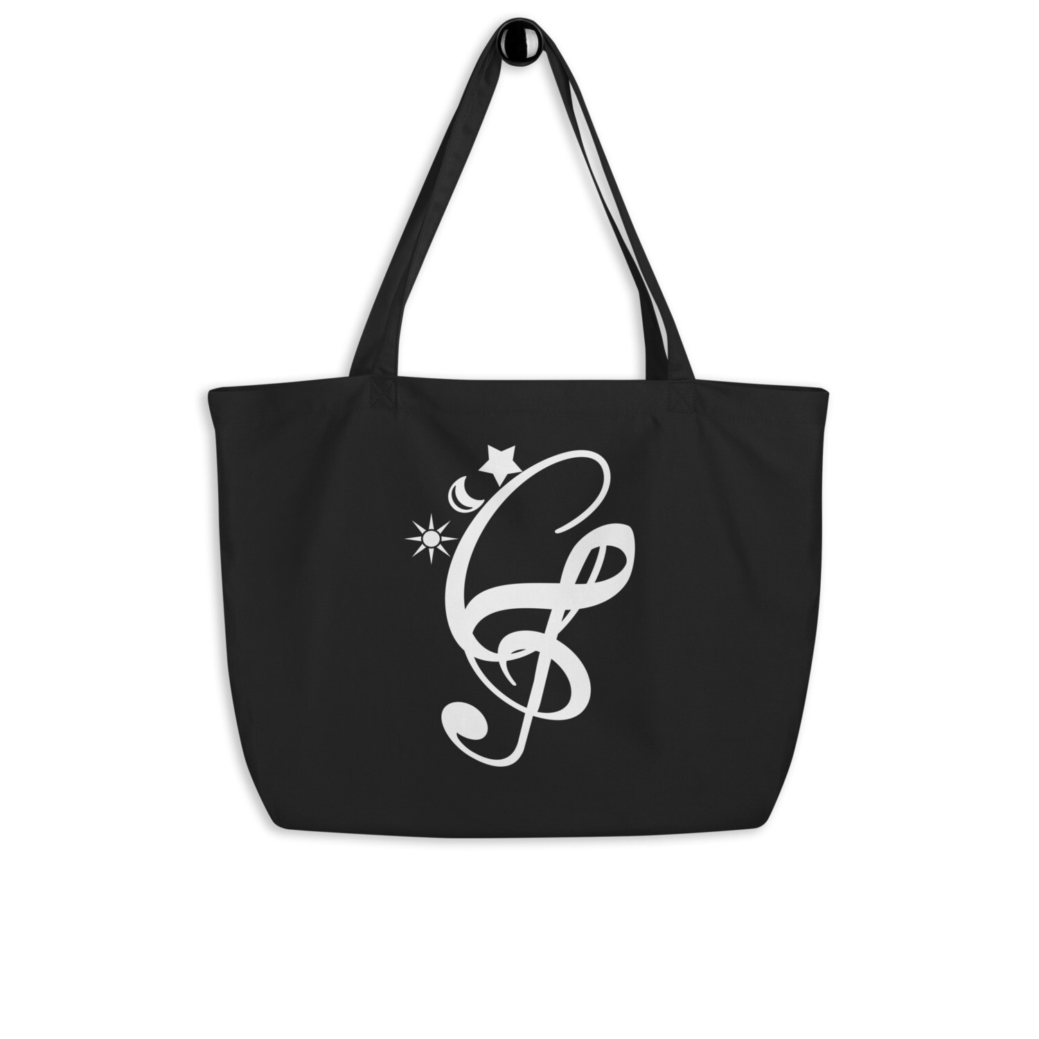 Large organic tote bag