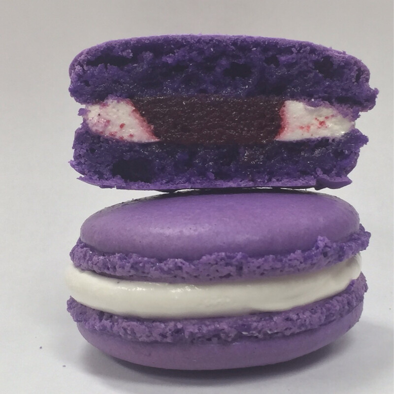 35 Each Clam Shell Marshmallow Blackberry