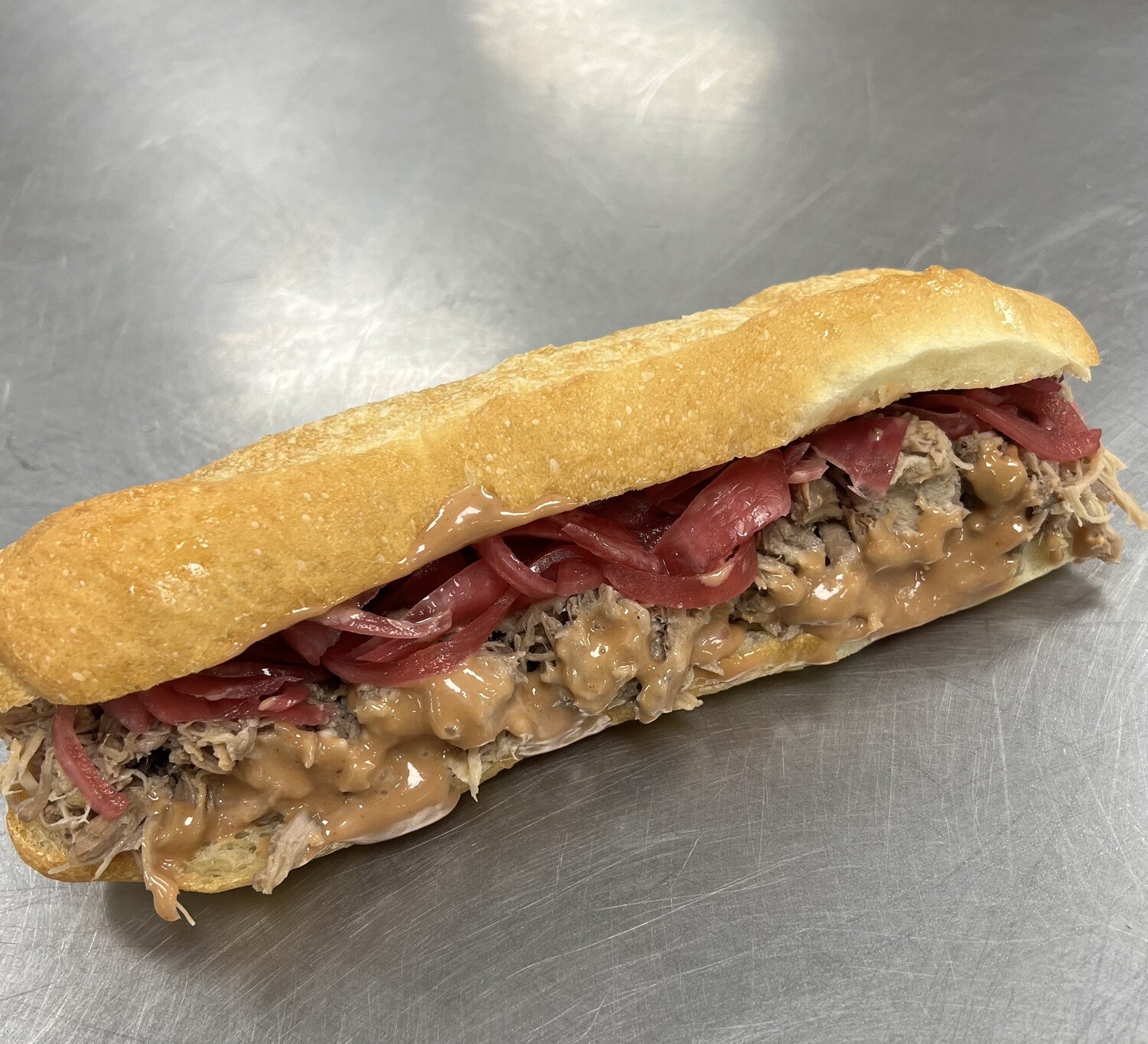 15 ct BBQ Lechon Sandwich individually wrapped