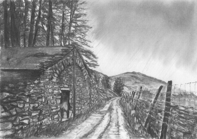 Greenside mine road, Patterdale