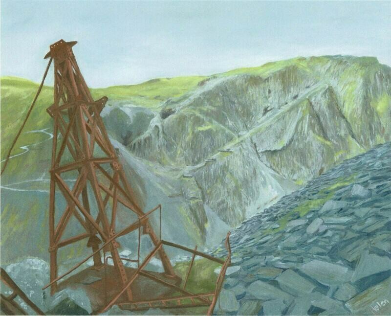 Yew Crag slate quarry, Honister