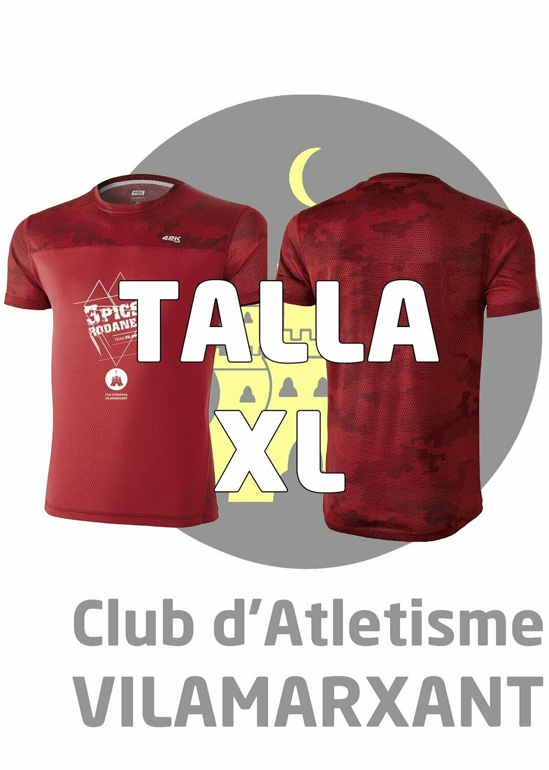 Camiseta 42K Trail3Pics 2019 XL