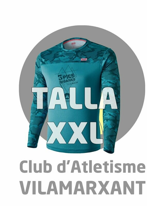 Camiseta Manga Larga 42K Trail3Pics 2018 XXL Camiseta Manga Larga 42K Trail3Pics 2018 XXL