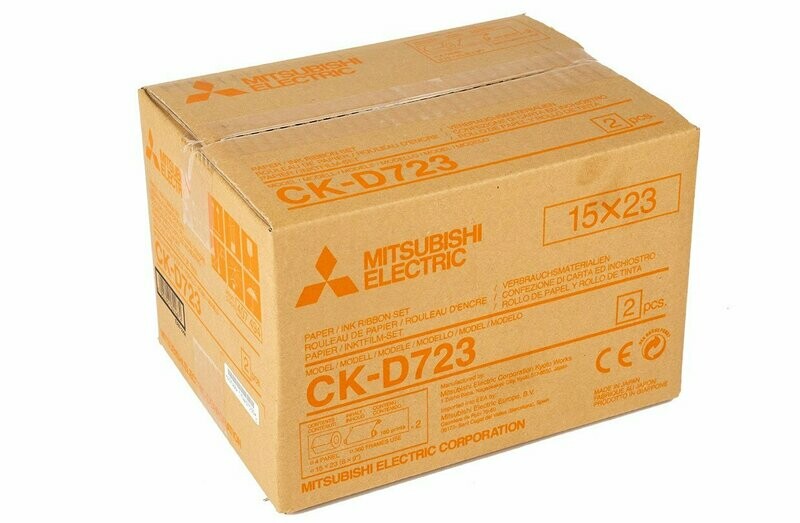 PAPIER 15X23  POUR D70DWS MITSUBICHI (2x180)