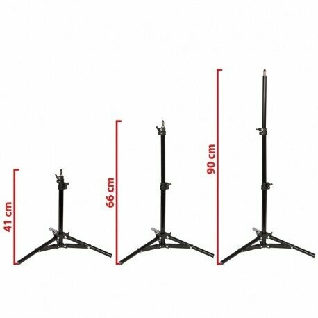 SUPPORT TREPIED ECLAIRAGE 30-90 CM *