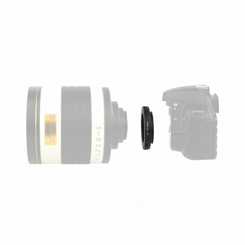ADAPTATEUR T2 POUR NIKON *