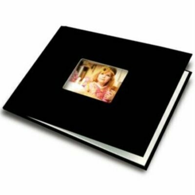 COUVERTURE UNIBIND 30X20 FENETRE PORTRAIT 7MM NOIR