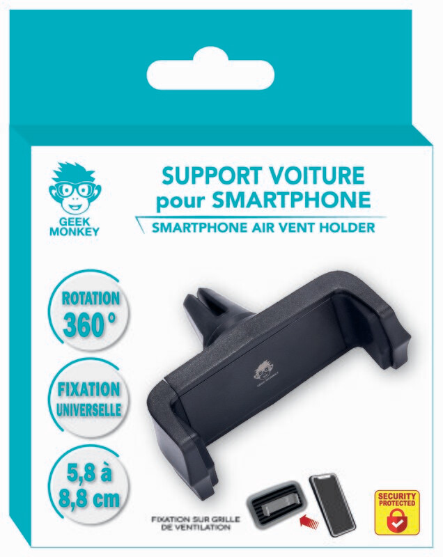 SUPPORT DE SMARTPHONE POUR VOITURE *
