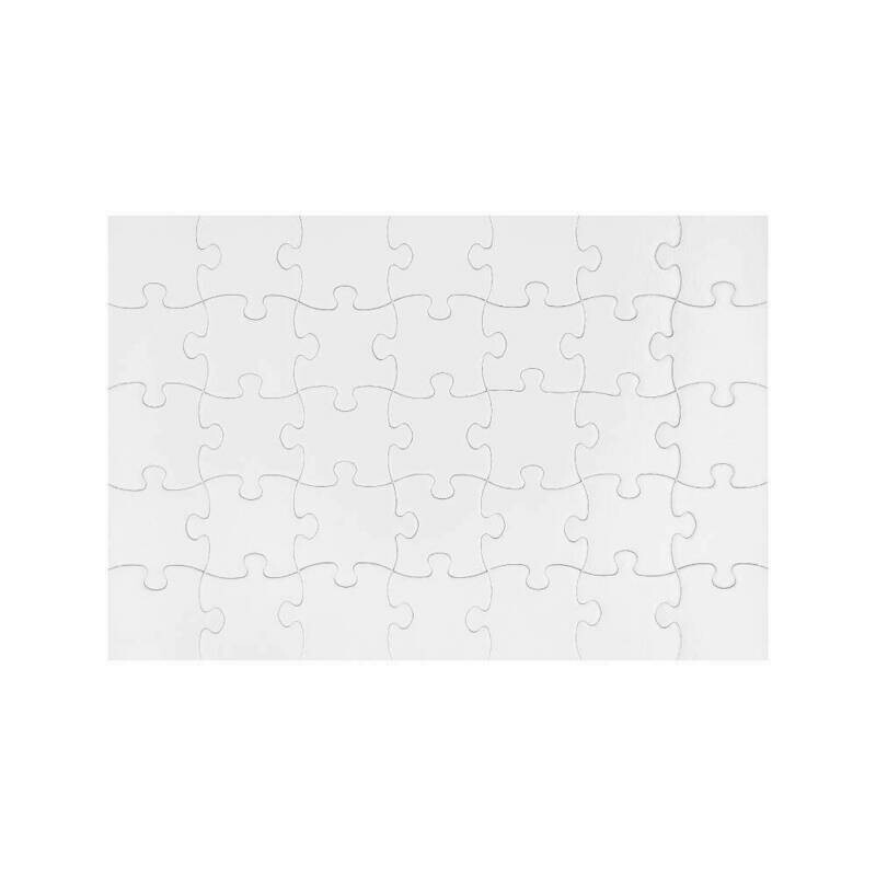 Puzzle pour impression par sublimation, 19 x 28 cm - carton 35 pièces