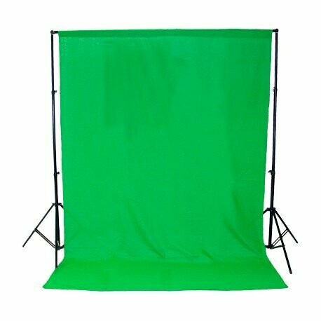 Kit Support de fond studio+Fond vert 3 x 3 m *