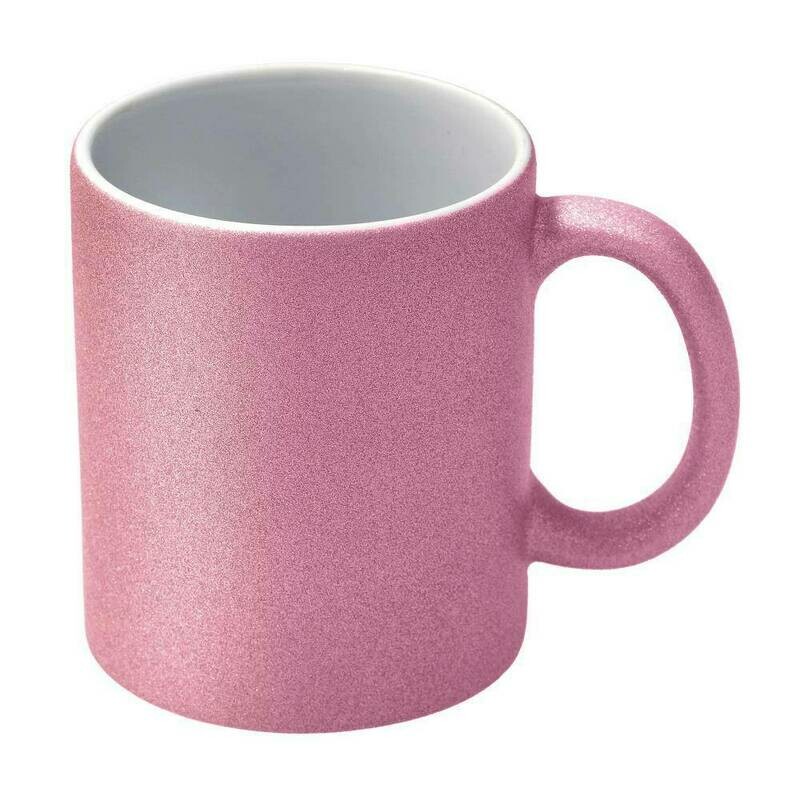 MUG ROSE PAILLETTE 11 OZ