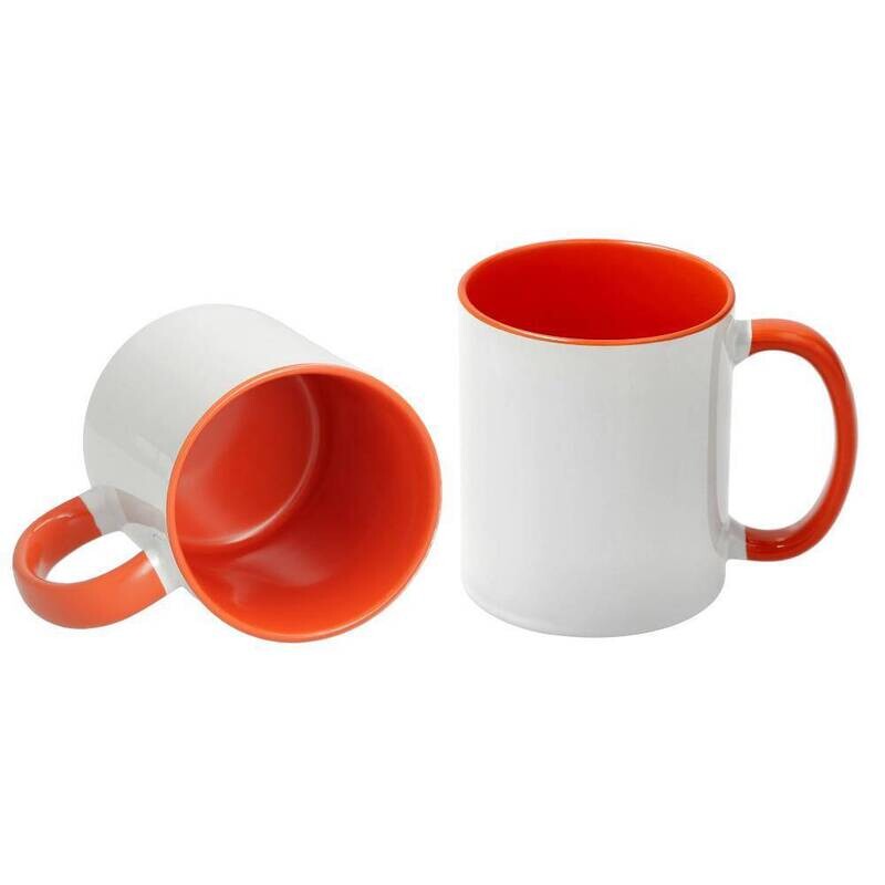 MUG COULEUR INTER. ORANGE