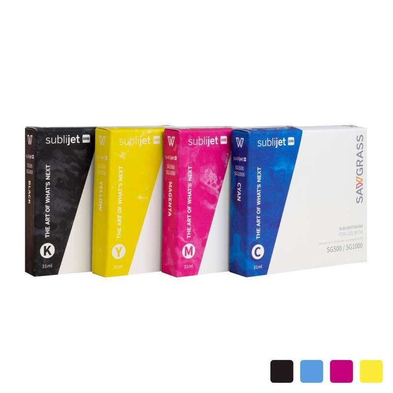 KIT 4 COULEURS SUBLIJET POUR SG500 ET SG1000