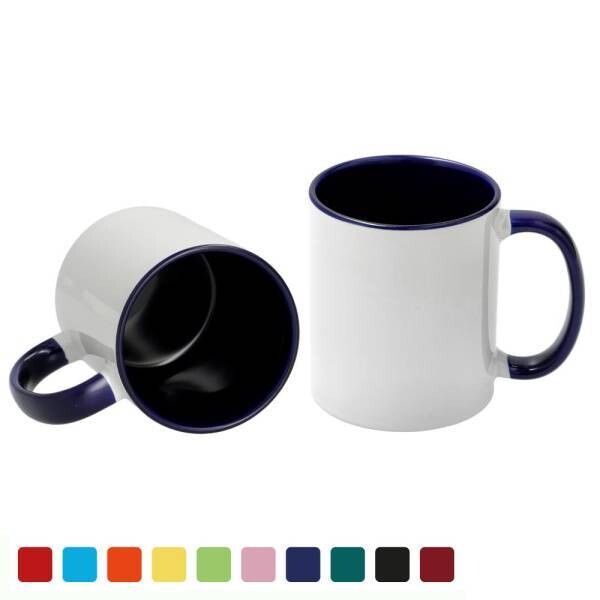 MUG COULEUR INTER. BLEU FONCE