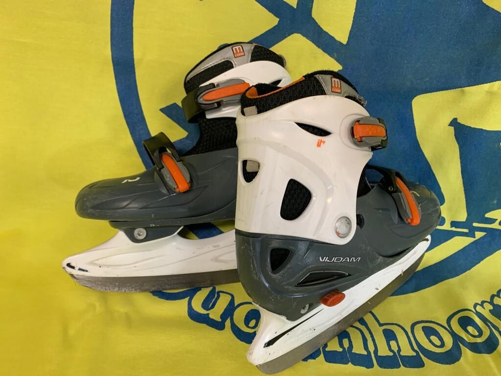 Maat 34-37 verstelbaar - IJshockeyschaats kinderen Nijdam