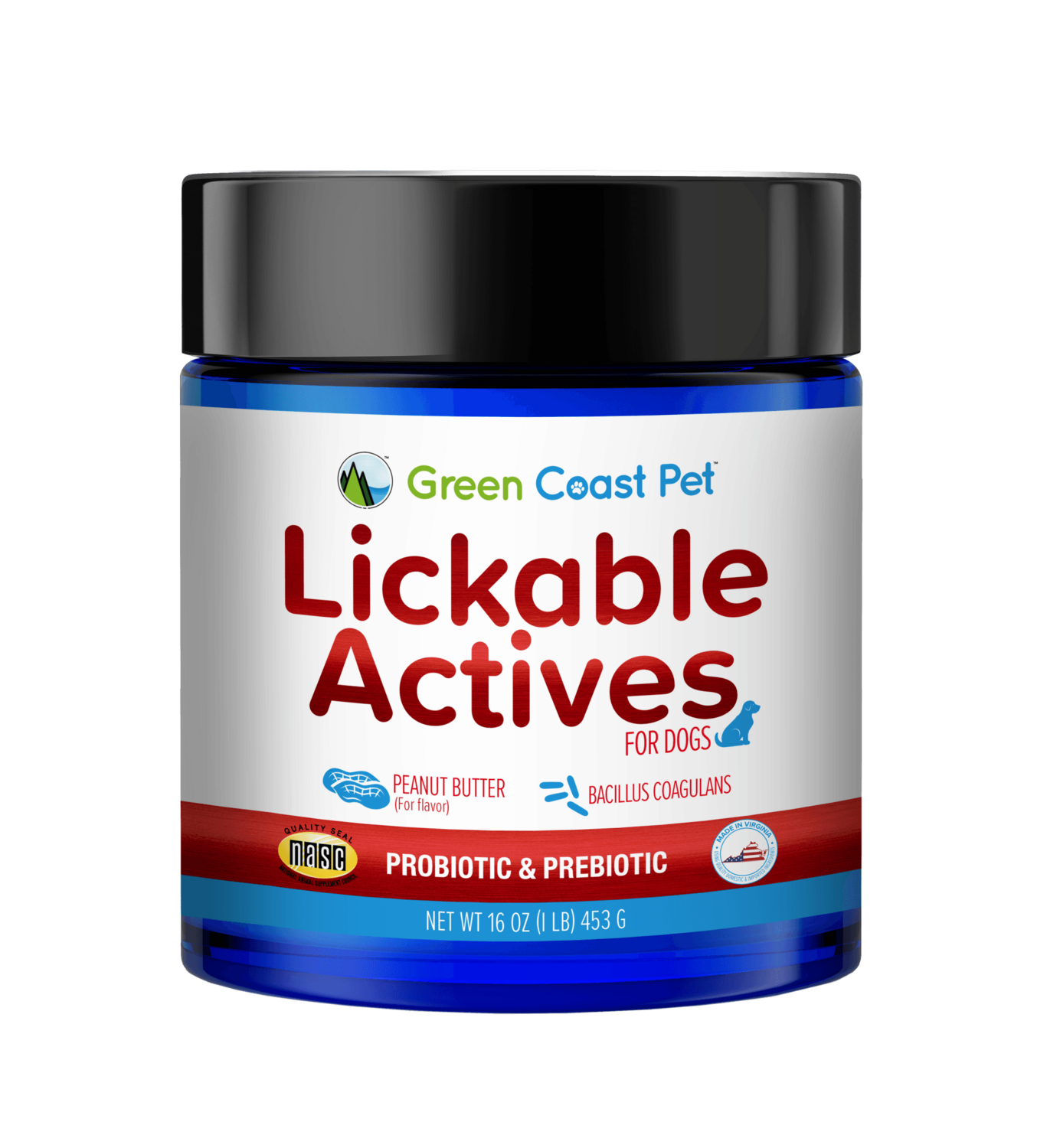 Lickable Actives- Prebiotics & Probiotics