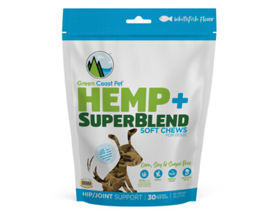 Hemp + SuperBlend Soft Chews - Whitefish Flavor