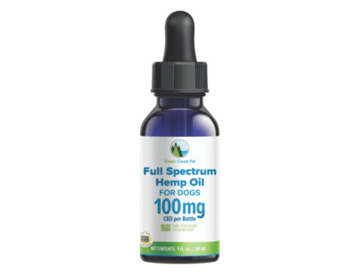 100 mg Full-Spectrum Hemp Oil Dropper for Dogs
