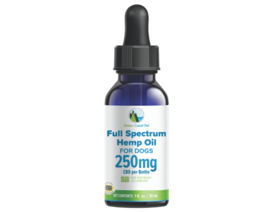 250 mg Full-Spectrum Hemp Oil Dropper for Dogs