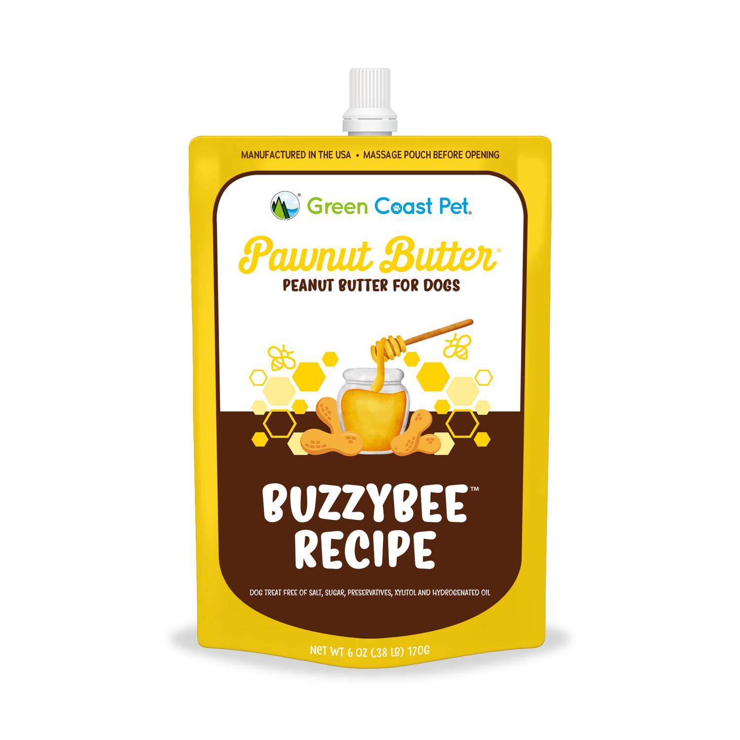 Pawnut Butter with BuzzyBee Recipe 6 oz pouch