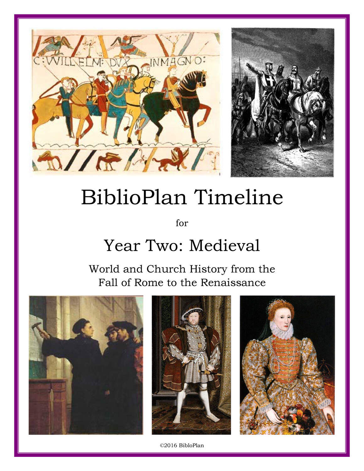 Medieval Timeline Hardcopy