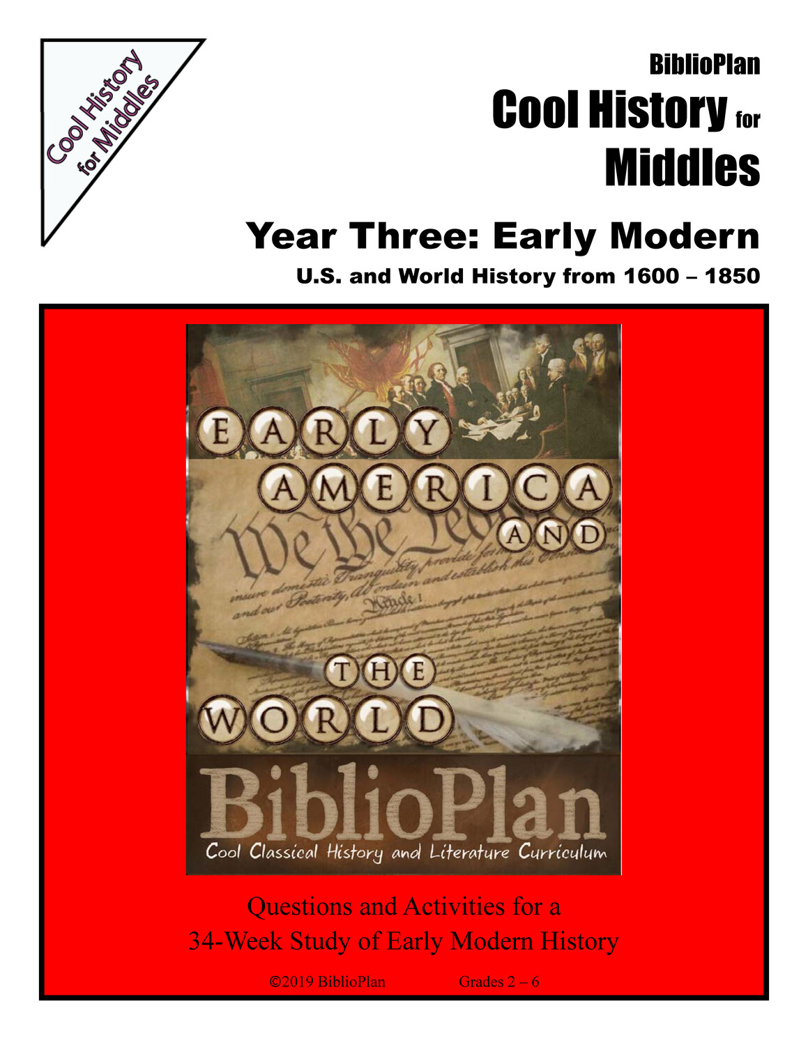Early Modern Cool History for Middles Ebook