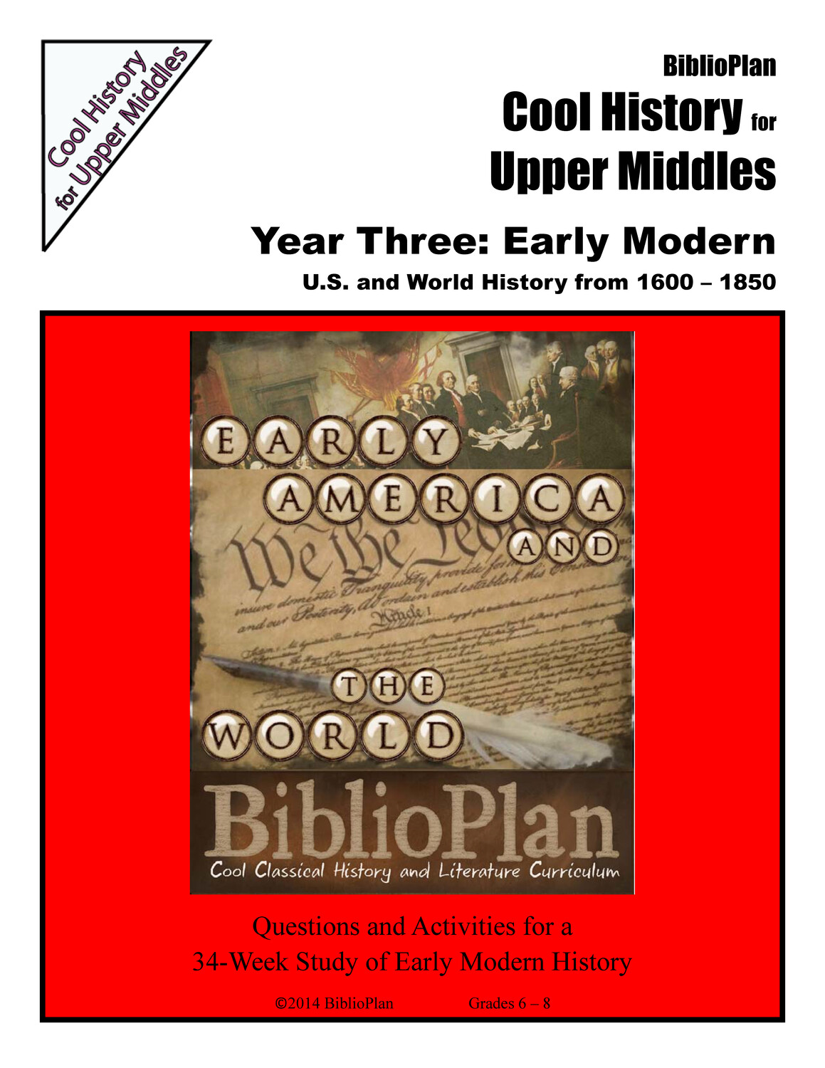 Early Modern Cool History for Upper Middles Ebook