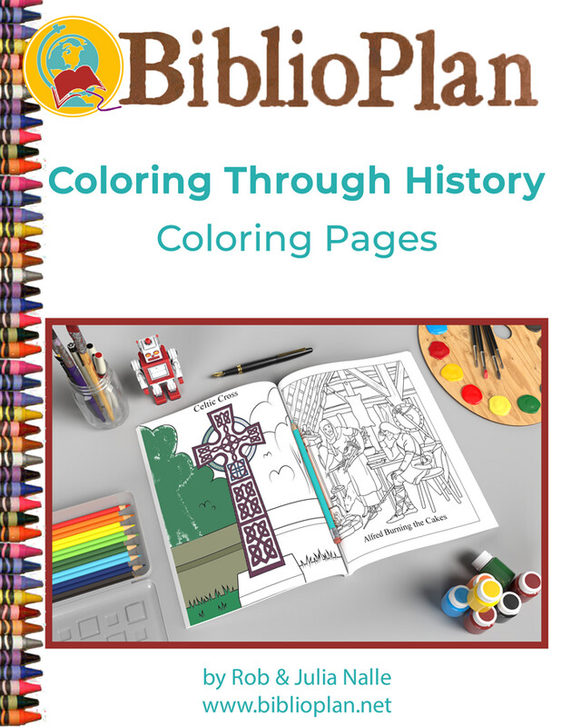 Coloring Through History Coloring Pages