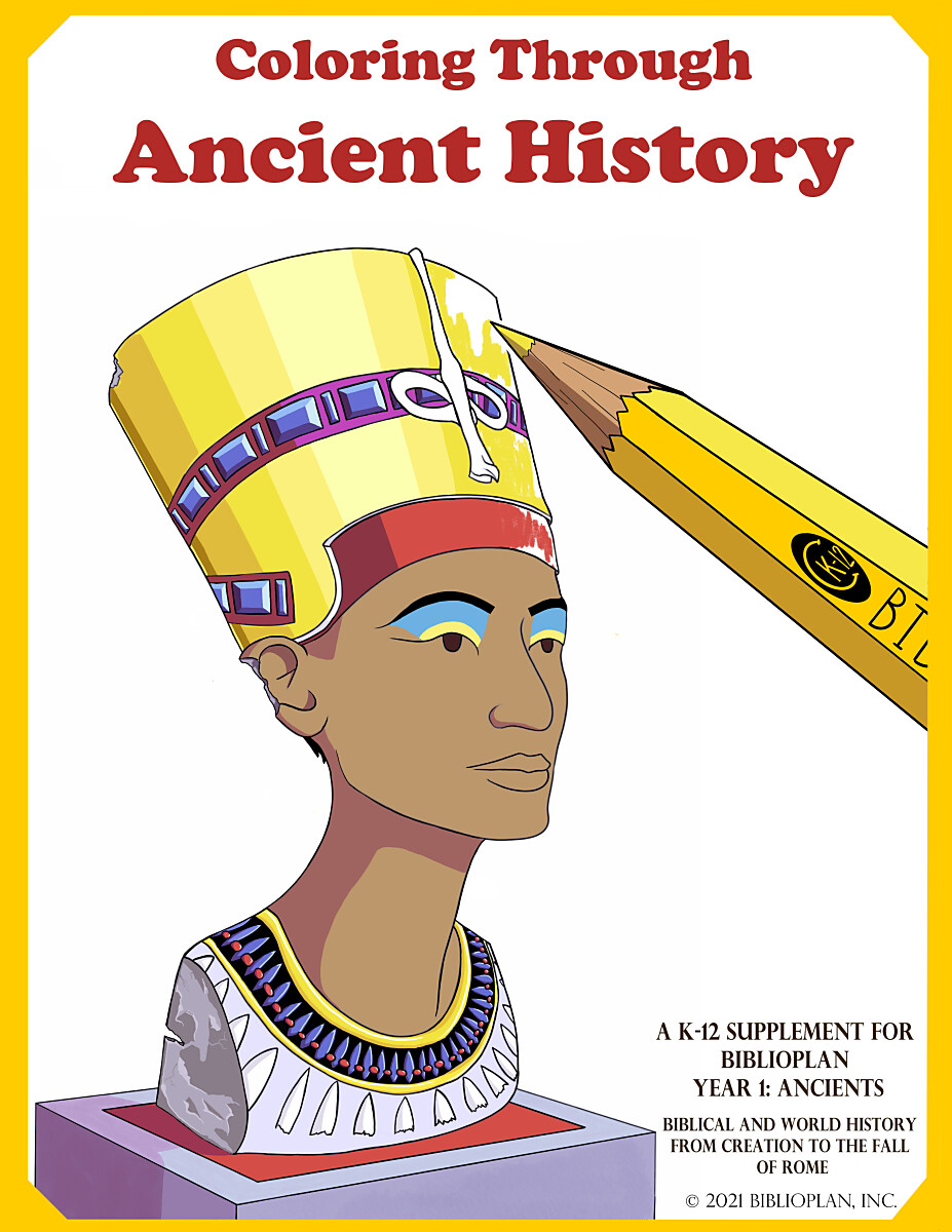 Ancients Coloring Through History Hardcopy