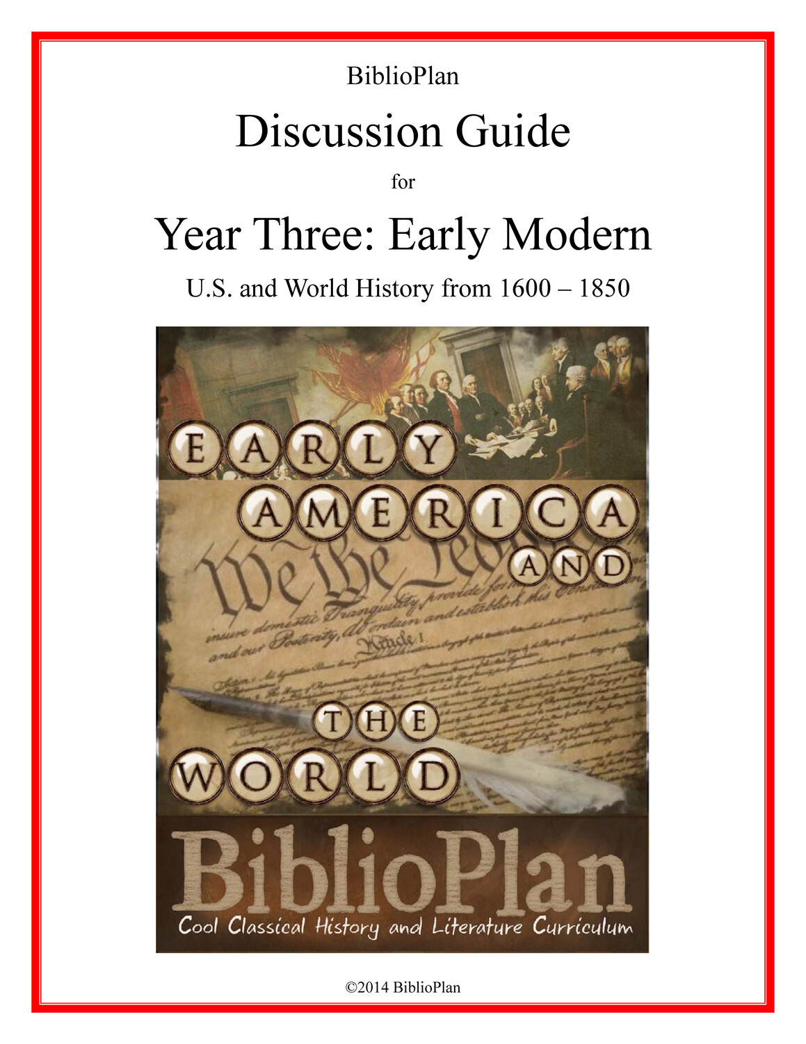 USED Early Modern Discussion Guide Hardcopy