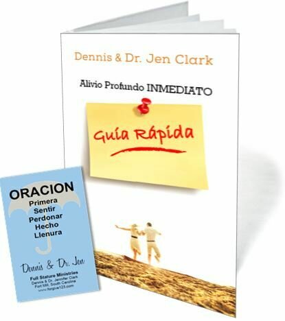 Deep Relief Now - Quick Guide and Card - Spanish Version - Alvio Profundo Inmediato Guia Rapida