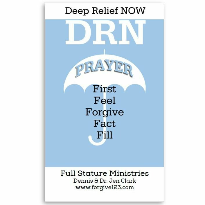 Deep Relief Now Prayer Card (Pack of 25)