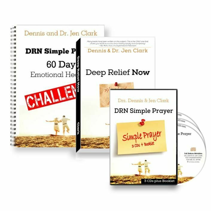 Deep Relief Now - Simple Prayer (3-CD Bundle with music CDs, Paperback book, Booklet and journal)