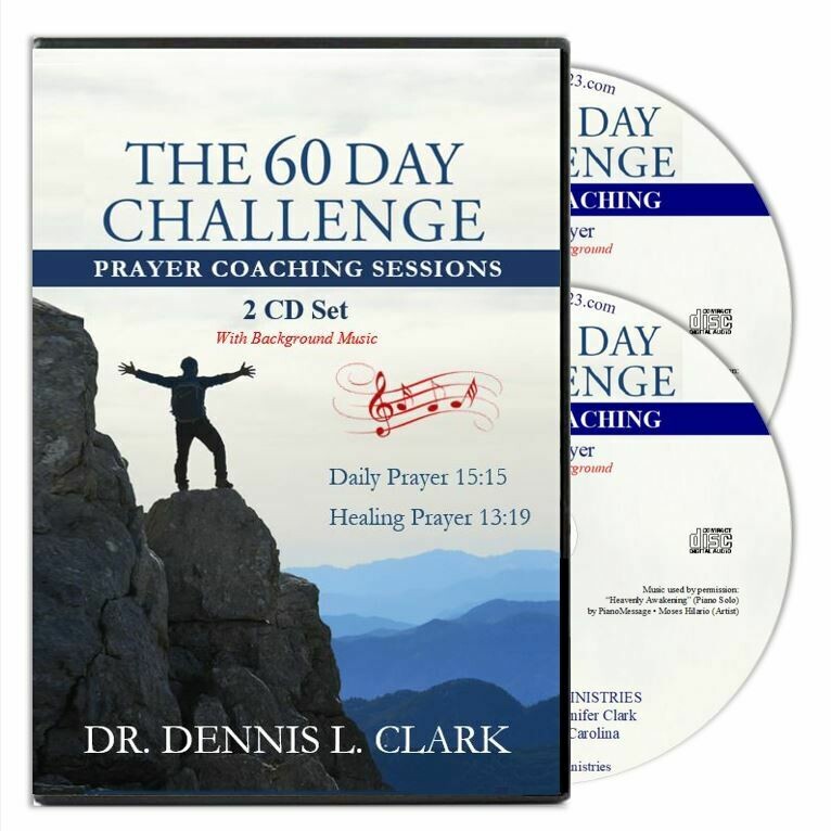The 60 Day Challenge Prayer Coaching Sessions with Music 2-CD
